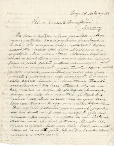 PPMHP 145923: Pismo za velečasnog Klementa Bonefačića