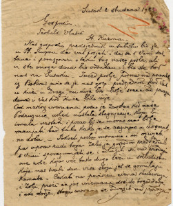 PPMHP 107084: Dopis Teobaldu Vlašiću u Sv. Kuzam