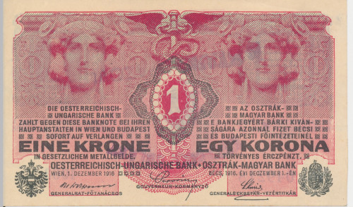 PPMHP 141371: 1 kruna - Austro-Ugarska Monarhija
