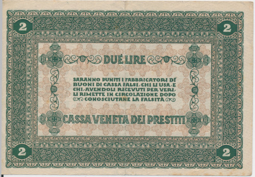 PPMHP 140184: 2 lire - Italija