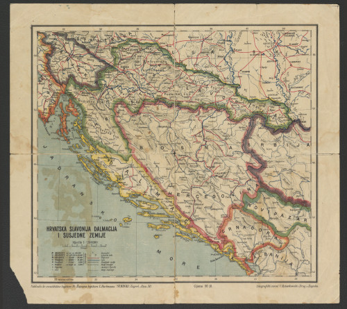 PPMHP 150266: Hrvatska Slavonija Dalmacija i susjedne zemlje