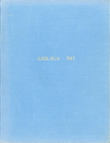PPMHP 152516: Jugolinija • Uvezano godište 1983.