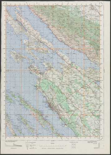 PPMHP 151596: Topografska karta zapadne Istre