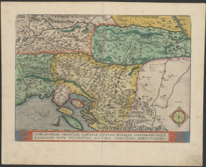 PPMHP 153850: Schlavoniae, Croatiae, Carniae, Istriae, Bosniae, Finimarumque Regionum nova descriptio