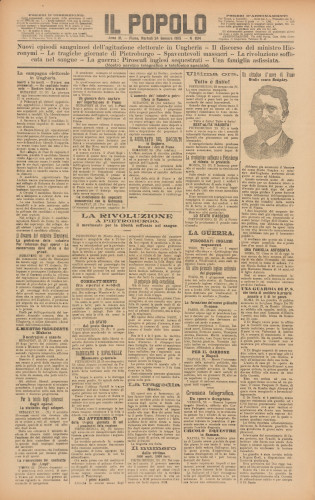 PPMHP 106010: Il Popolo • Anno IV; N 834