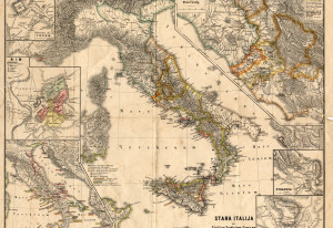 PPMHP 116448: Stara Italija sa Sicilijom, Sardinijom i Corsicom prije dolaska Galla