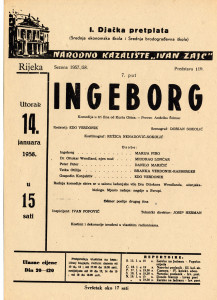 PPMHP 116244: Oglas za predstavu Ingeborg