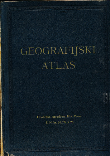 PPMHP 153997: Geografijski atlas