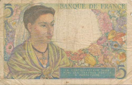 PPMHP 142558: 5 franaka - Francuska