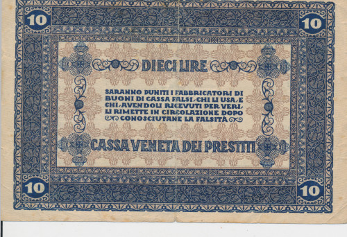 PPMHP 140190: 10 lira - Italija