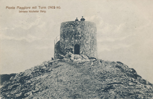 PPMHP 149951: Monte Maggiore mit Turm (1403 m)