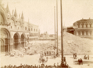 PPMHP 155859: Srušeni zvonik crkve sv. Marka u Veneciji