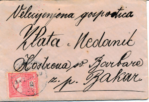 PPMHP 109179: Pismo V. Glavana Z. Medanić