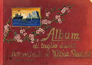 PPMHP 154844: Album di taglio d´abiti femminili di Maria Runco. Fiume 1952 (Album krojeva ženske odjeće Marije Runco. Rijeka 1952)