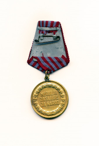 PPMHP 101660: Medalja zasluga za narod