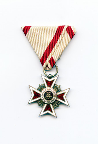 PPMHP 101638: Ordin Corona Romaniei • Časnički križ Ordena rumunjske krune