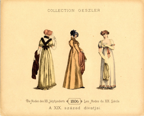 PPMHP 120814/29: Modna slika 1806. • Die Moden des XIX. Jahrhunderts, 1806.