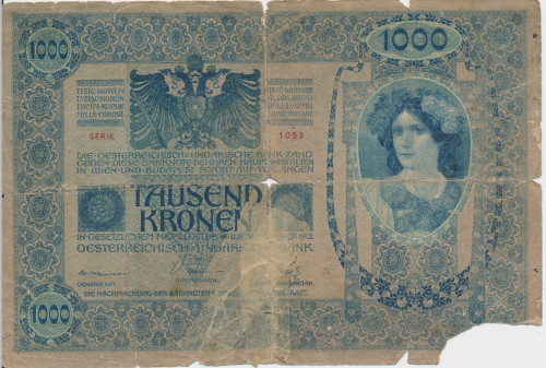 PPMHP 141528: 1000 kruna - Austro-Ugarska Monarhija