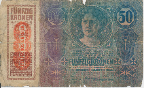 PPMHP 144535: 50 kruna - Austro-Ugarska Monarhija