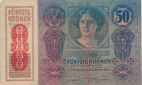 PPMHP 144527: 50 kruna - Austro-Ugarska Monarhija