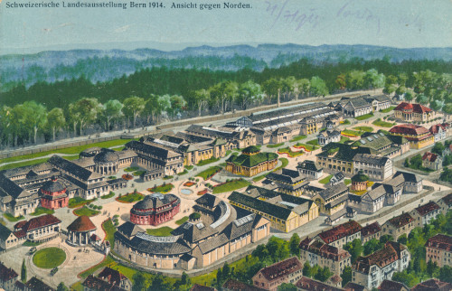 PPMHP 149769: Schweizerische Landesausstellung Bern 1914. Ansicht gegen Norden.