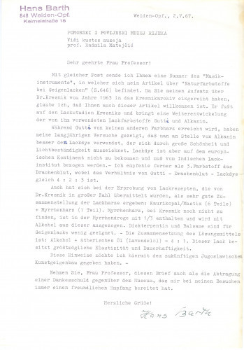 PPMHP 119067: Pismo Hansa Bartha