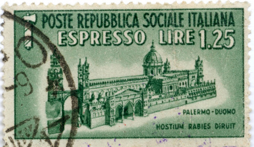 PPMHP 166179: Poštanska marka Talijanske Socijalne Republike