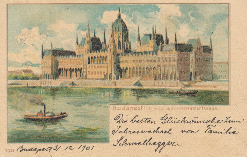 PPMHP 147127: Budapest. Uj országház - Parlamenthaus.