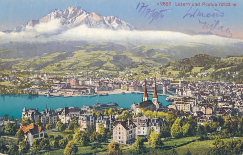 PPMHP 149764: Luzern und Pilatus (2132 m)