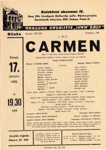 PPMHP 116065: Oglas za predstavu Carmen