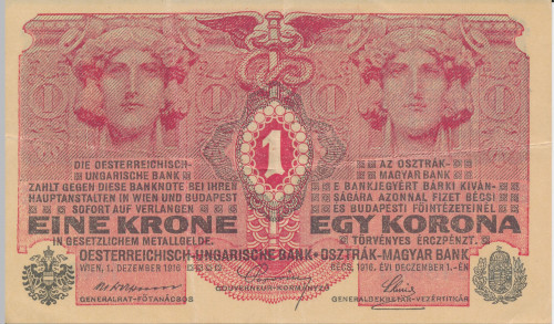 PPMHP 141367: 1 kruna - Austro-Ugarska Monarhija