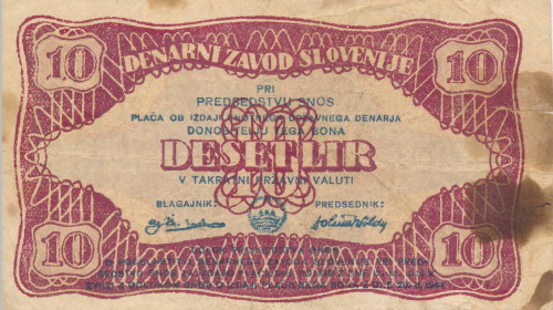PPMHP 140416: 10 lira - Jugoslavija