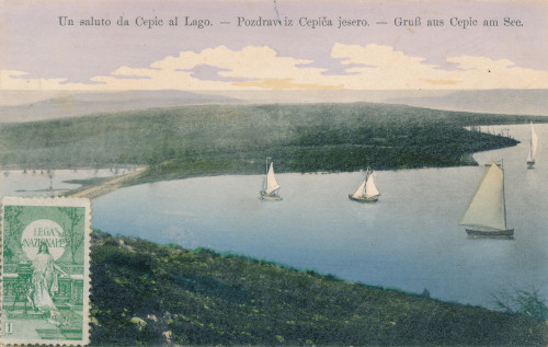 PPMHP 147315: Un saluto da Cepic al Lago • Pozdrav iz Cepiča jezero