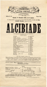 PPMHP 115870: Plakat za predstavu Alcibiade
