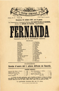 PPMHP 115963: Plakat za predstavu "Fernanda"