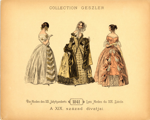 PPMHP 120814/17: Modna slika 1841. • Die Moden des XIX. Jahrhunderts, 1841.