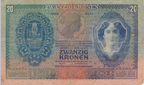 PPMHP 141950: 20 kruna - Austro-Ugarska