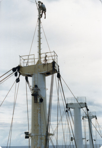 PPMHP 130751: Radovi na tornju broda