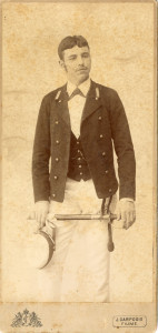 PPMHP 155916: Karlo Luppis kao mladić u uniformi