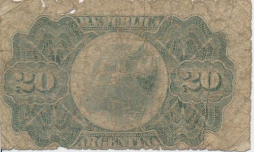 PPMHP 142891: 20 centavos - Argentina