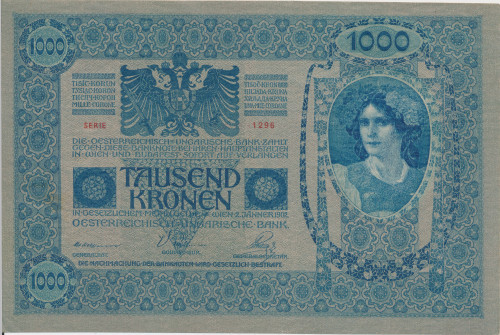 PPMHP 141535: 1000 kruna - Austro-Ugarska Monarhija