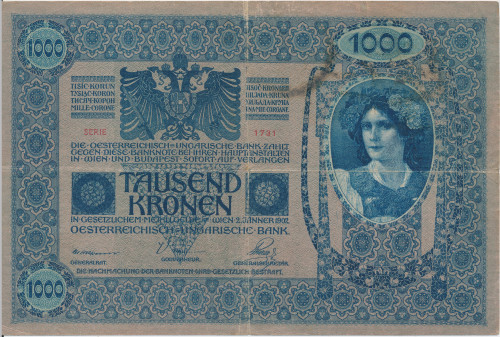 PPMHP 144577: 1000 kruna - Austro-Ugarska Monarhija