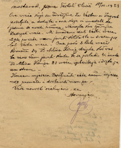 PPMHP 107035: Nastavak pisma Teobaldu Vlašić