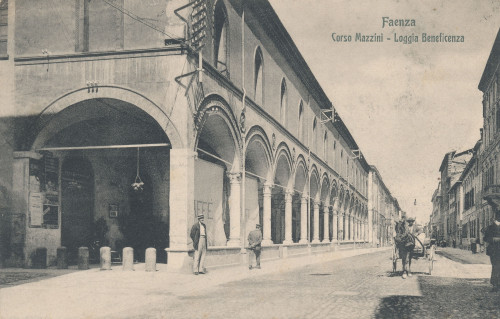 PPMHP 150517: Faenza - Corso Mazzini - Loggia Beneficenza