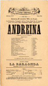 PPMHP 116014: Plakat za predstavu Andreaina