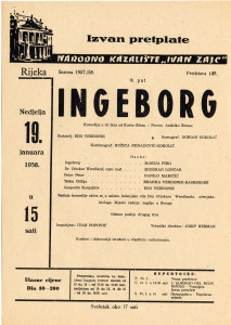 PPMHP 116245: Oglas za predstavu Ingeborg