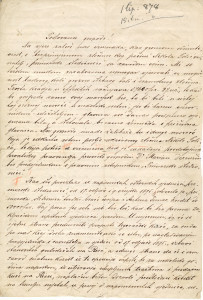 PPMHP 149374: Dopis vezan uz stečaj Primorske štedionice