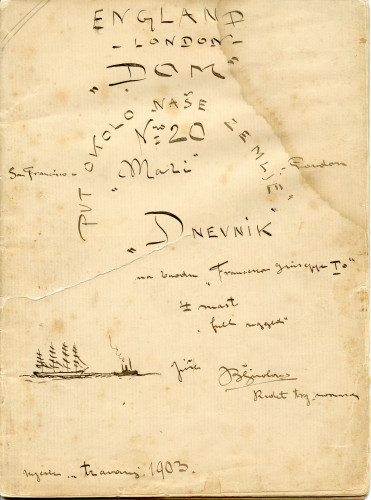 PPMHP 114060: Brodski dnevnik jedrenjaka Francesco Giuseppe I.