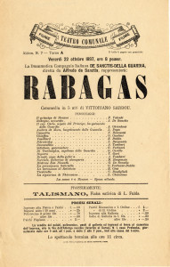 PPMHP 115961: Plakat za predstavu "Rabagas"