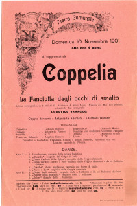 PPMHP 115920: Plakat za predstavu Coppelia